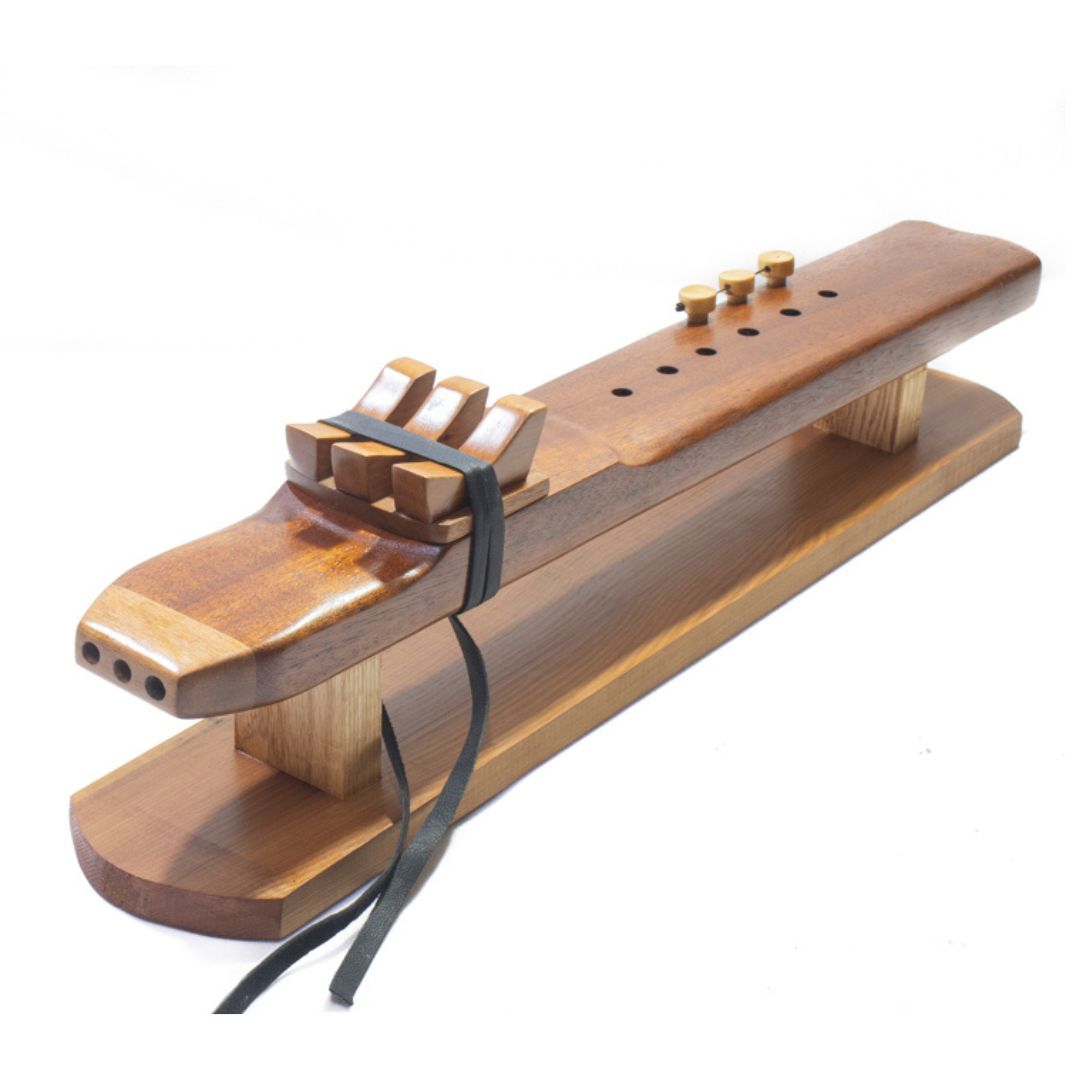 Flauta Nativa Triple - Varias afinaciones - Caoba